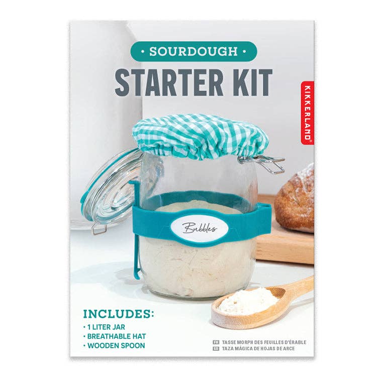 Sourdough Starter Kit - Kikkerland Design Inc