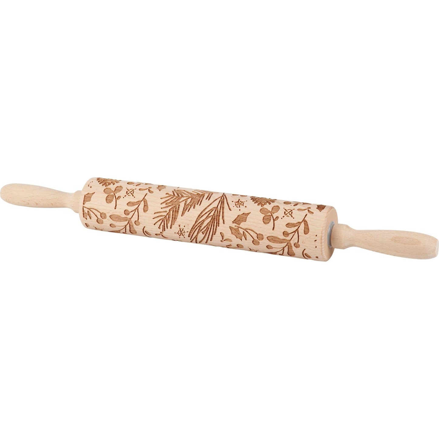 Christmas Greens Large Rolling Pin - Primitives by Kathy