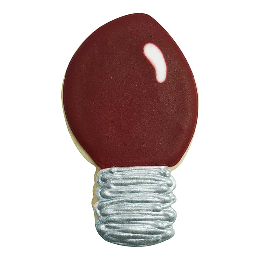 Light Bulb Holiday Cookie Cutter, 4.25" - R&M