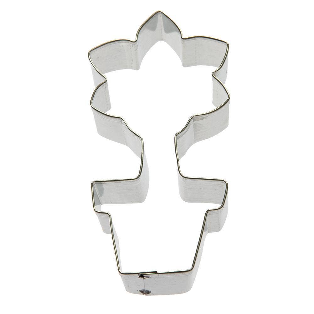 Potted Flower Cookie Cutter (3.75")