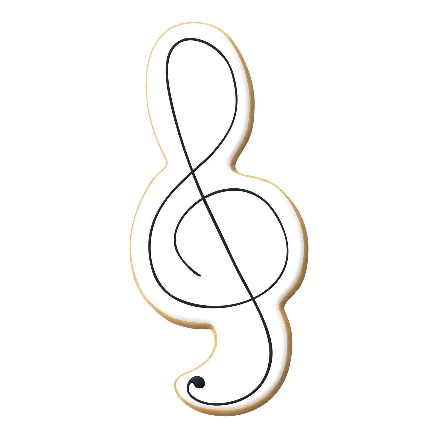 G Clef Cookie Cutter, 3.75"