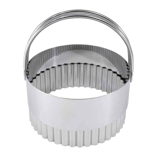 3.25" Fluted Biscuit Cutter S/S- R&M