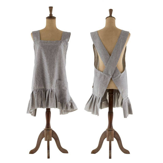 Chambray Raven Apron - Raine & Humble