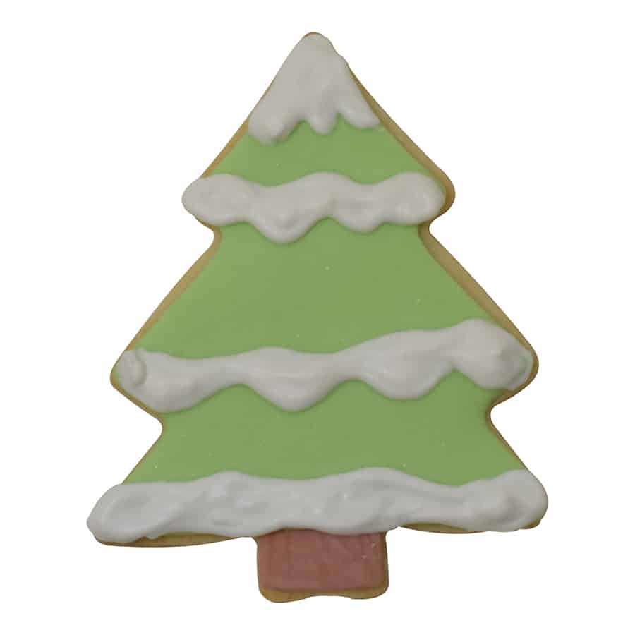 Snow Covered Tree Cookie Cutter, 5"- R&M International