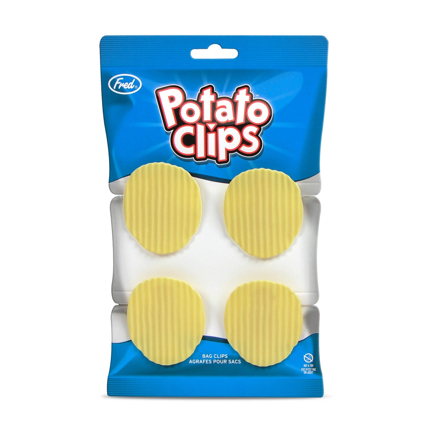 Potato Clips - Chip Bag Clips Set of 4 - Fred & Friends