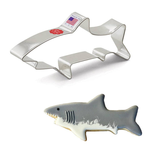 Shark Cookie Cutter, 5.75" - Ann Clark
