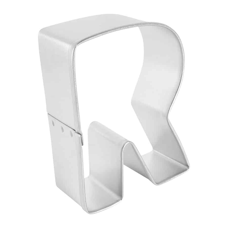 Letter R Cookie Cutter, 3"- R&M
