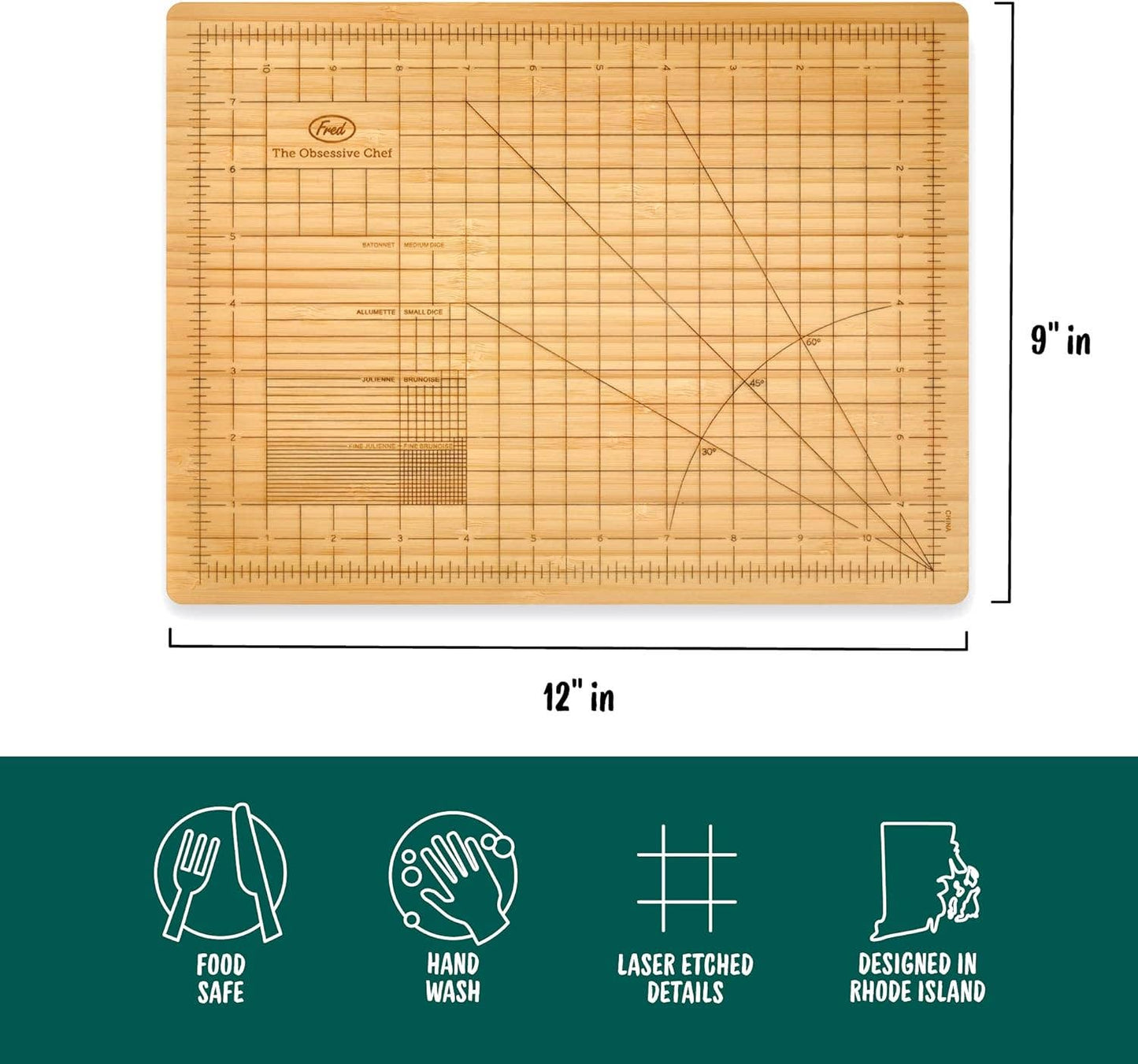 Obsessive Chef Cutting Board- Fred & Friends