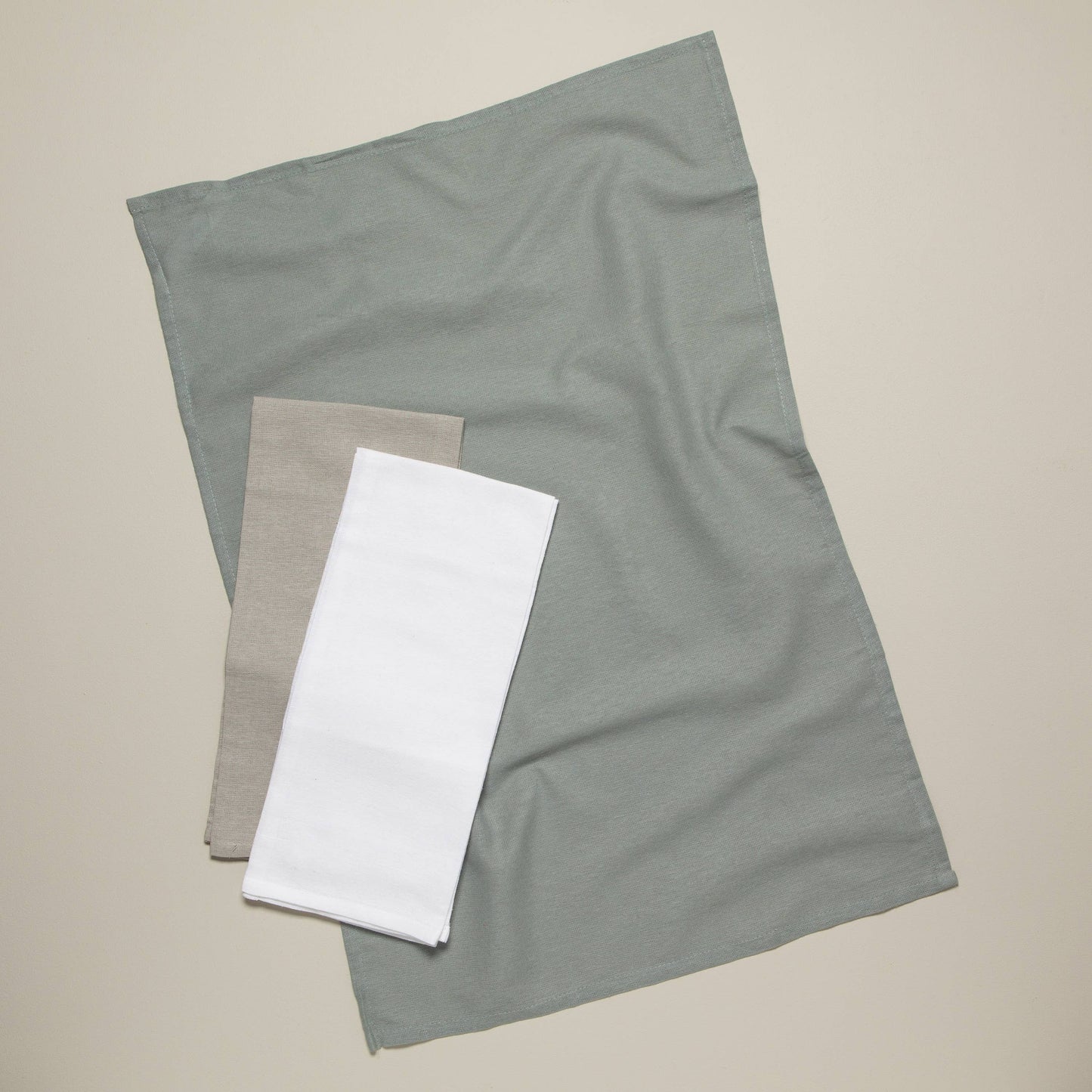 Gray White Moonstruck Floursack Dishtowels Set of 3 - Now Designs by Danica