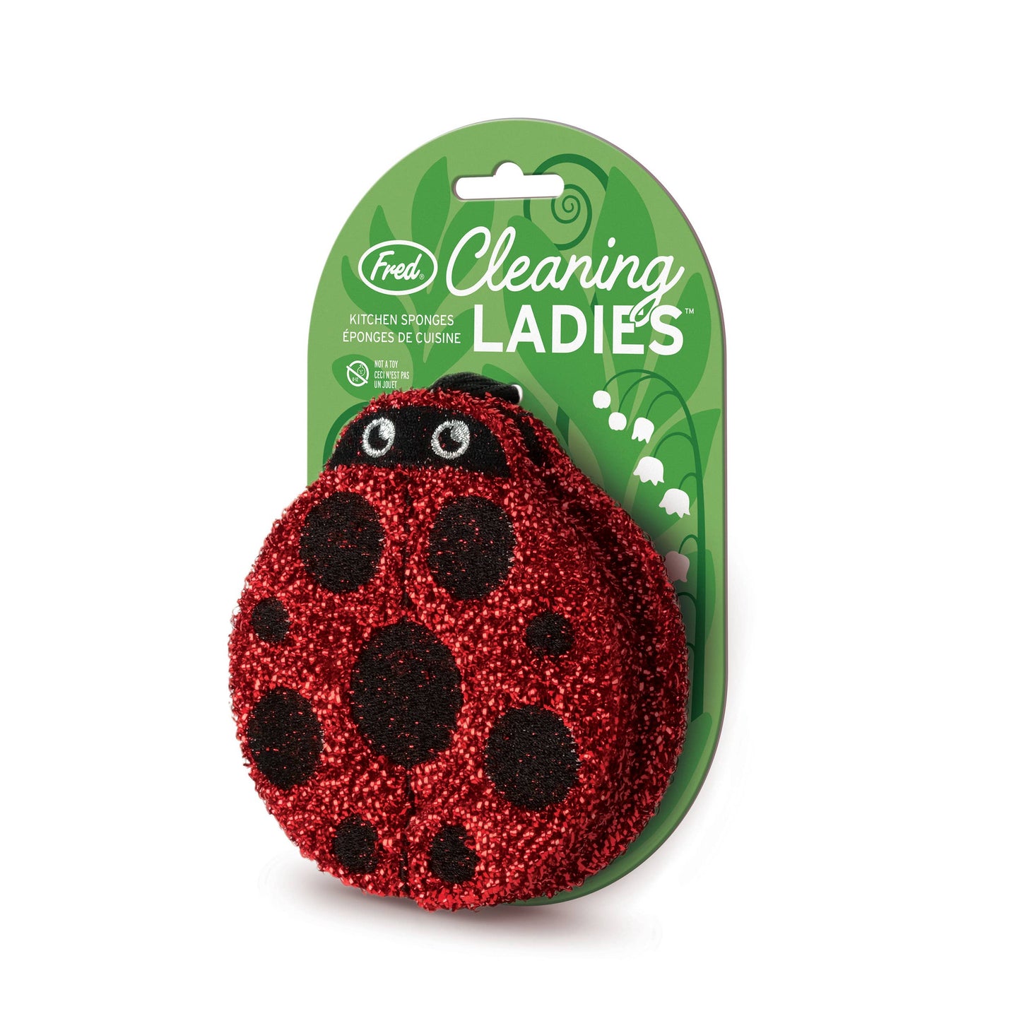 Cleaning Ladies Ladybug Sponges - Set of 2