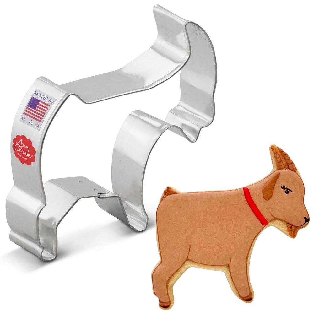 Goat Cookie Cutter 4" - Ann Clark