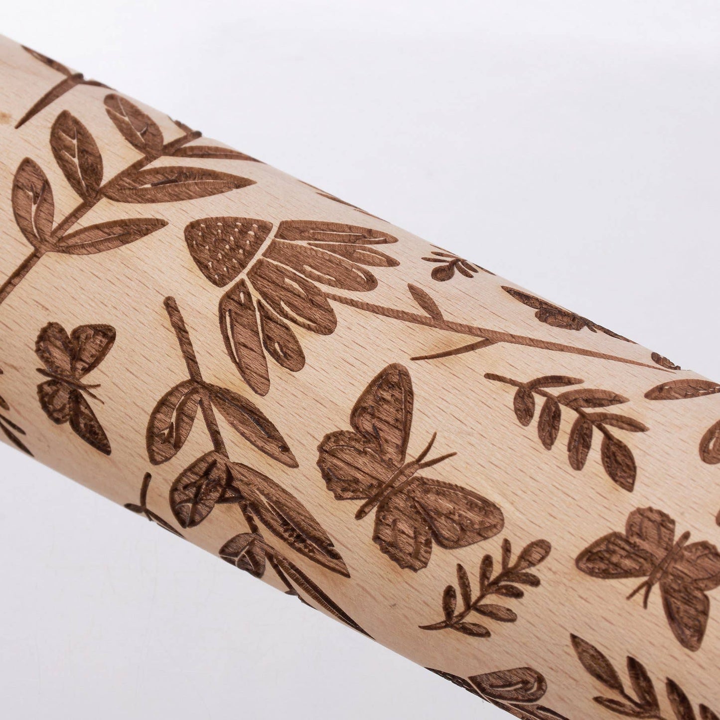 Butterfly Large Embossing Rolling Pin - Primitives by Kathy