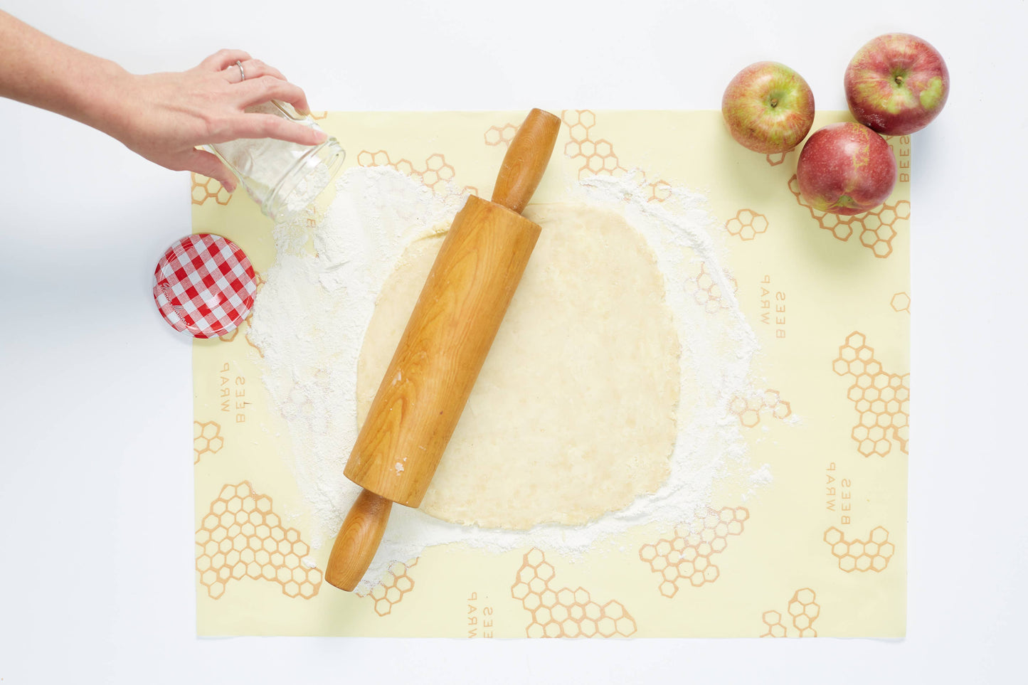 Honeycomb Print- Bee’s Wrap® Beeswax Reusable Bread Wrap