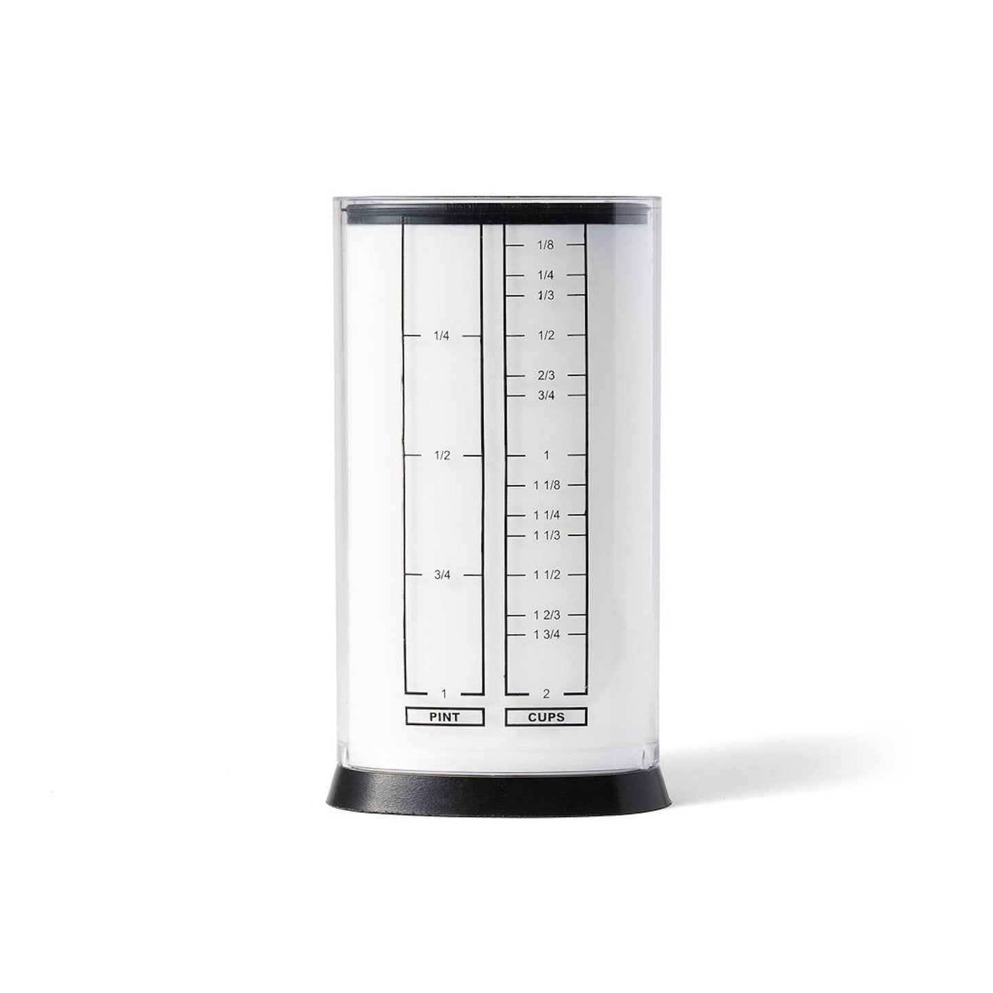 KitchenArt 2 Cup Tri Adjust A-Cup, Measuring Cup, 3.25" x 6"