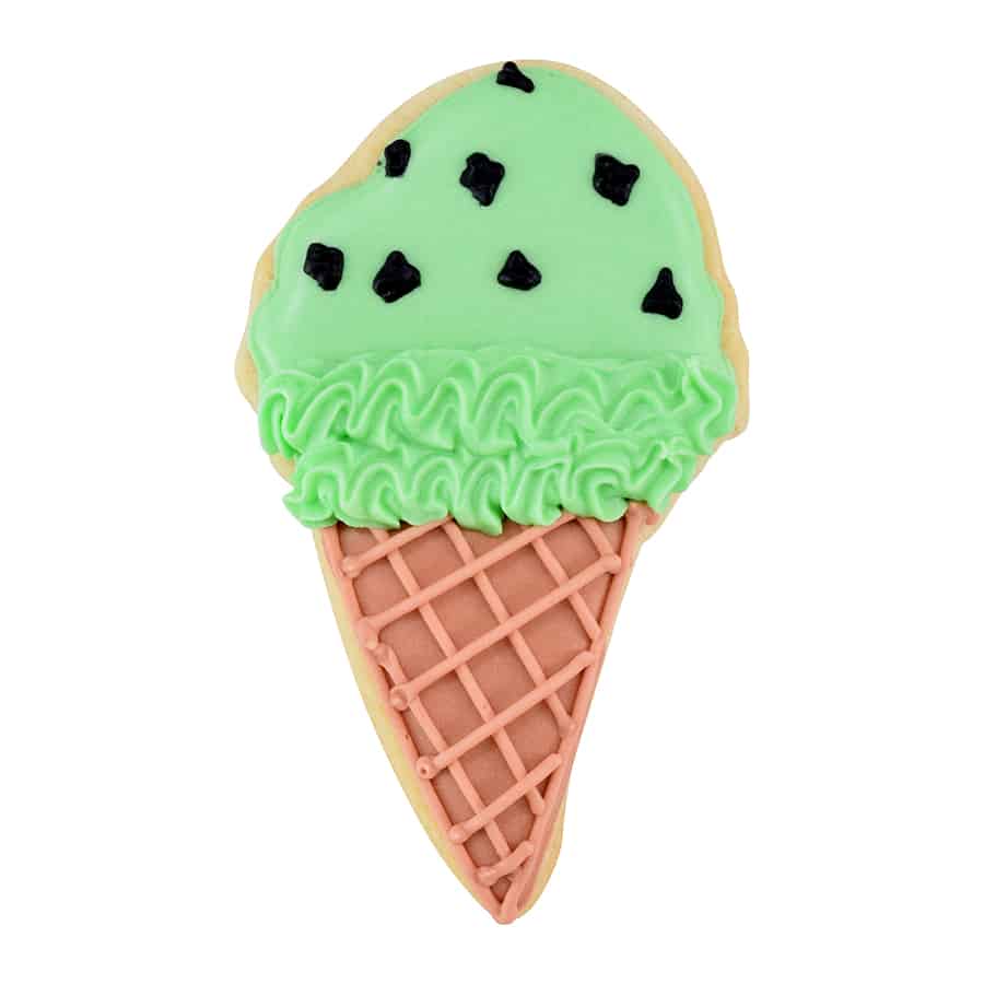 Ice Cream Cone Cookie Cutter, 4" - R&M