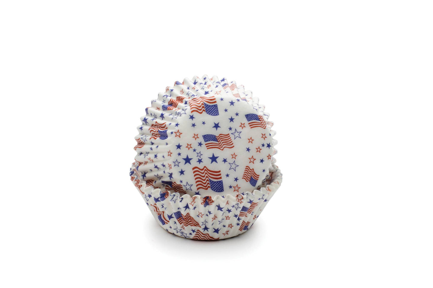 Patriotic Cupcake Liners, 50 Count, 3" x 3" - Fox Run Brands