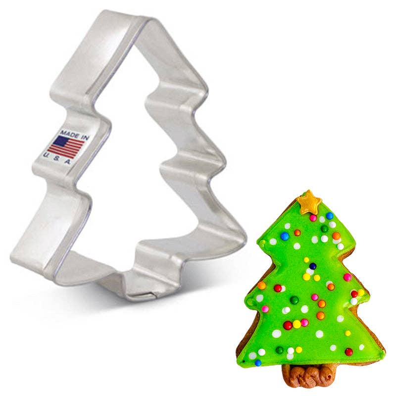 Mini Christmas Tree Cookie Cutter 2.25" - Ann Clark