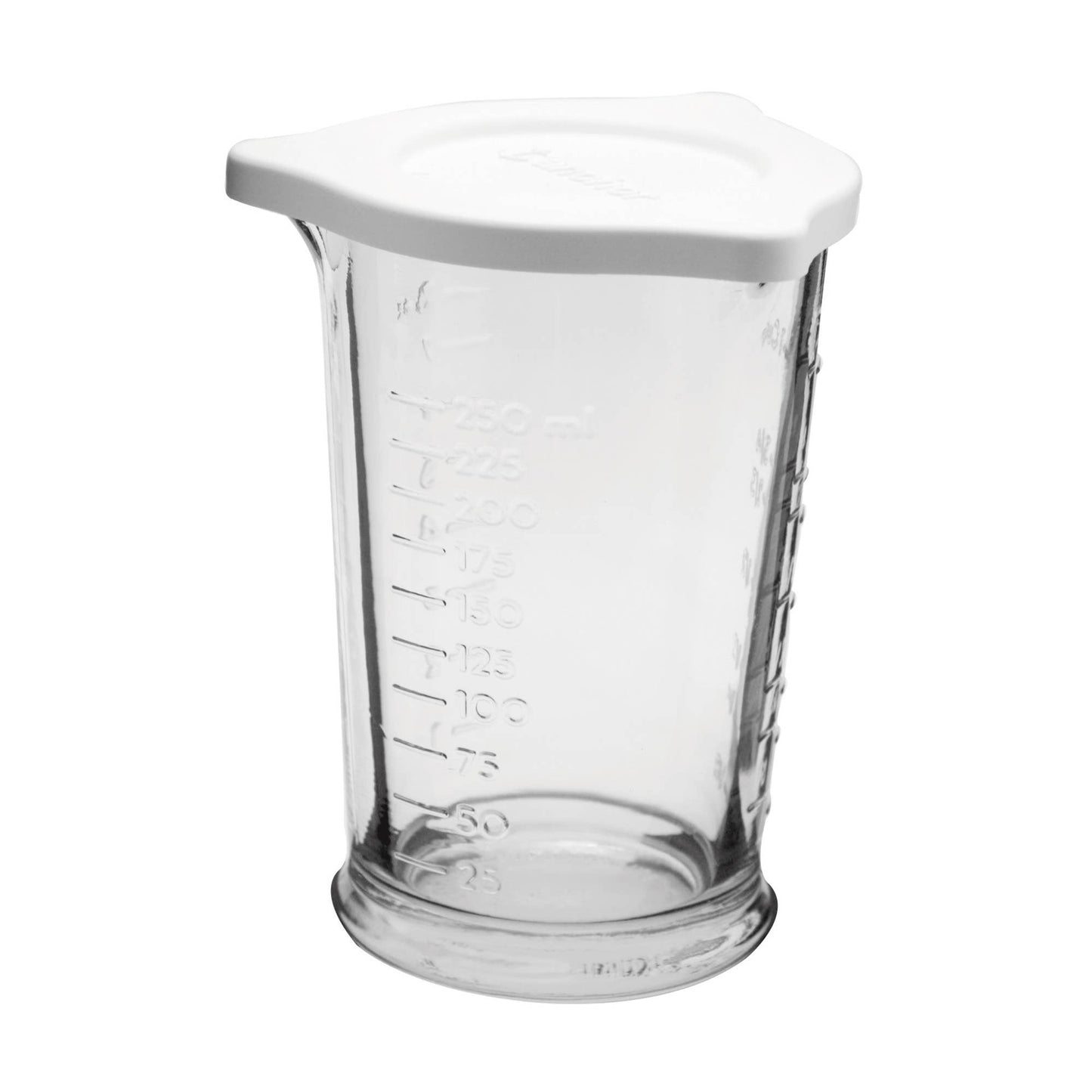 Anchor Hocking Triple Pour Measuring Glass with Lid, 8-Ounce- Fox Run Brands