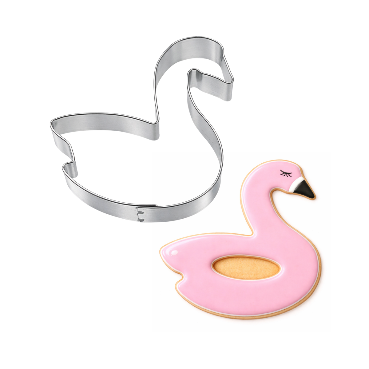 Swan Cookie Cutter, 3.5"