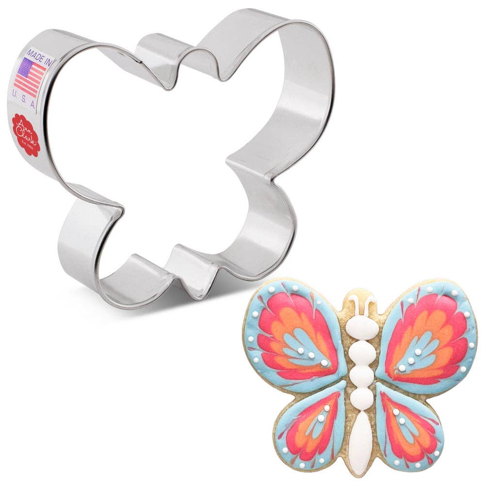 Butterfly Cookie Cutter, 3 1/8"- Ann Clark