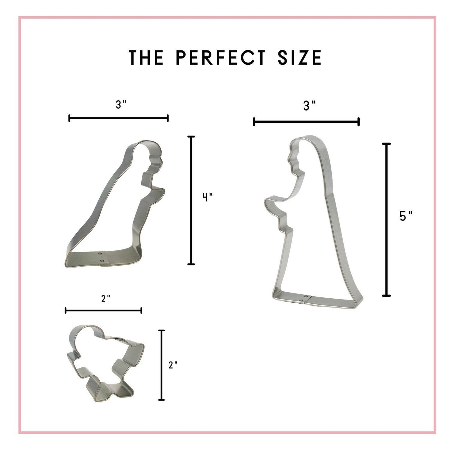 Nativity 3 Pc Cutter Set