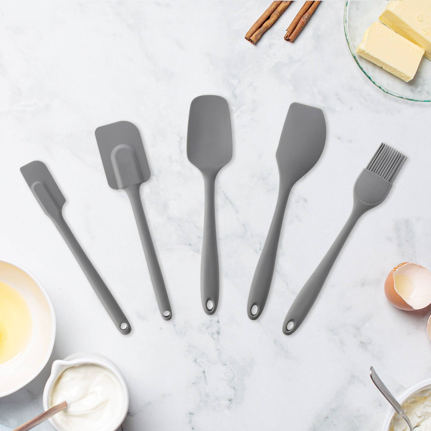 Mrs. Anderson's Baking Silicone Spoon Spatula - HIC Kitchen