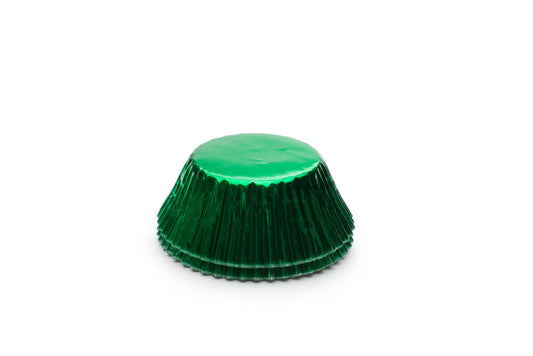 Green Foil Cupcake Liners, Set of 32 - Fox Run