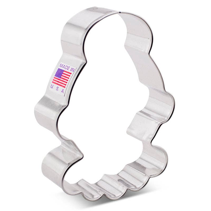 Mrs. Claus Cookie Cutter by Flour Box Bakery 4" - Ann Clark
