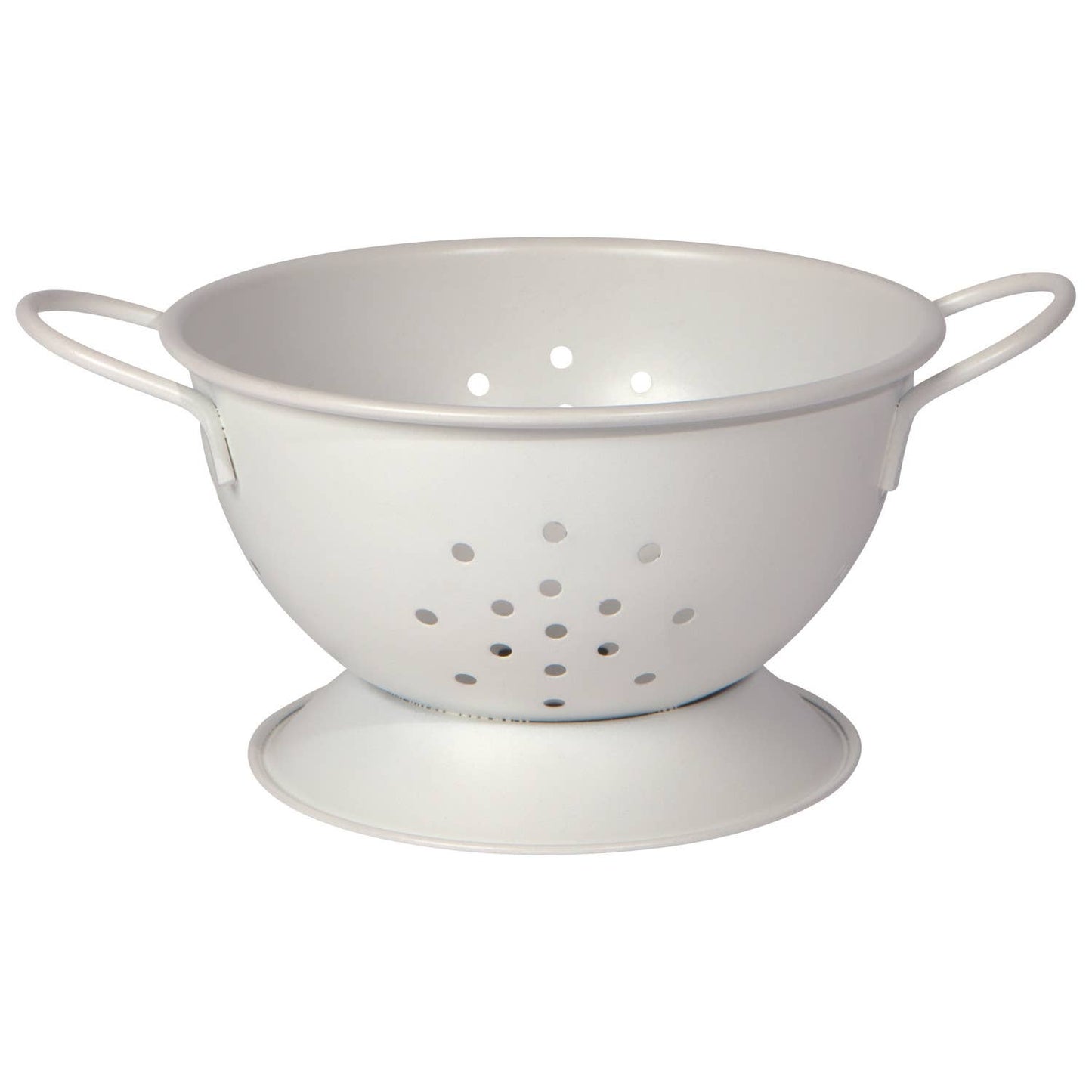 Matte Steel White Colander Small - Now Designs by Danica