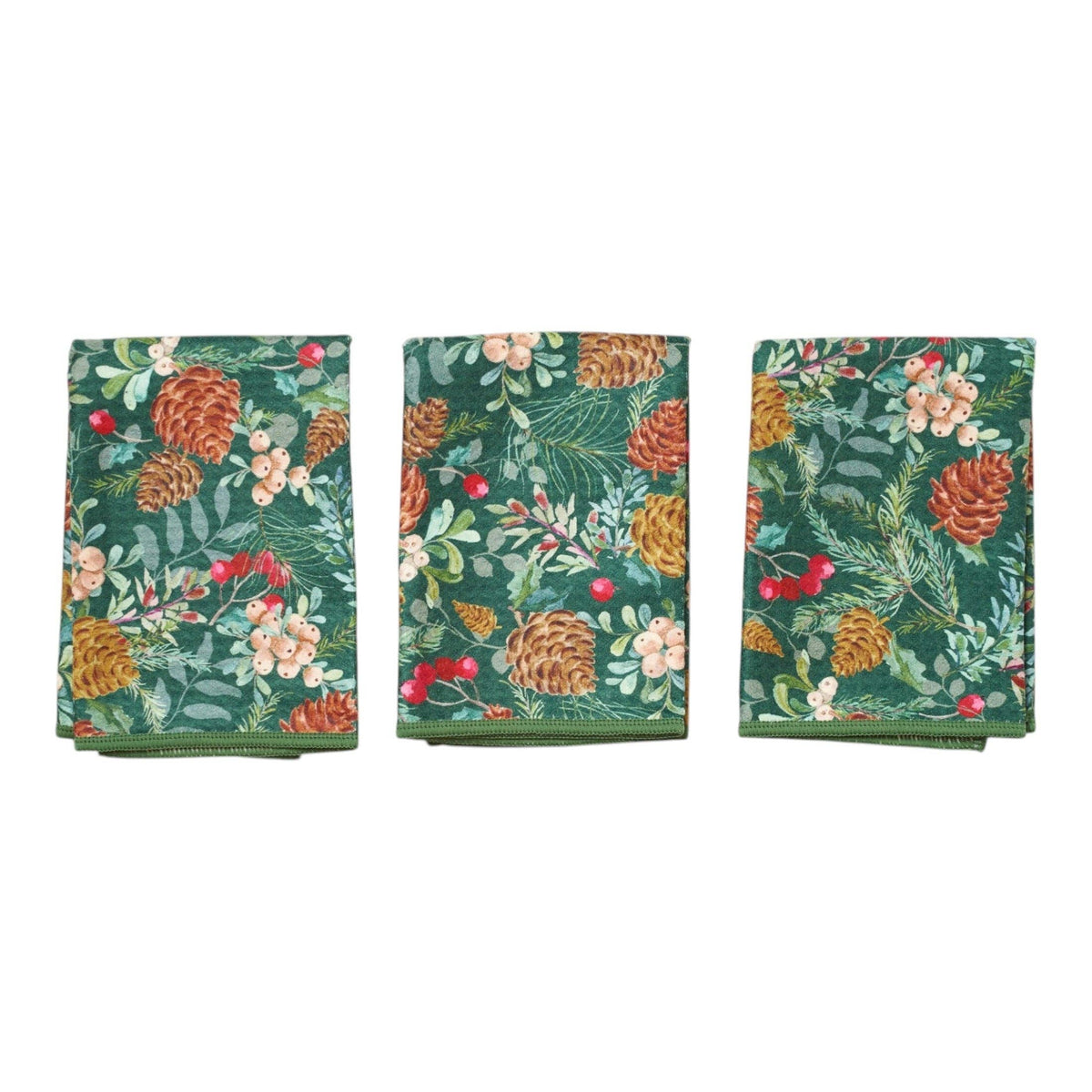 Once Again Home Co. - Mighty Mini Towel (Set of 3) - Festive Pine