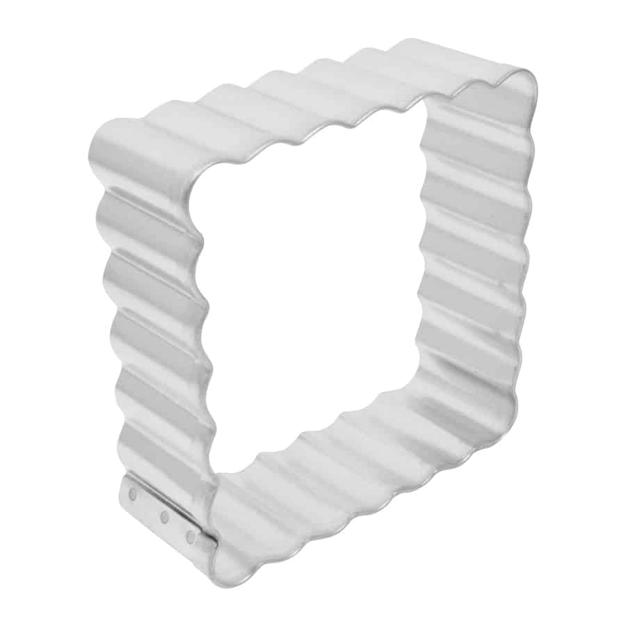 Square Fluted Cookie Cutter 2.75" - R&M