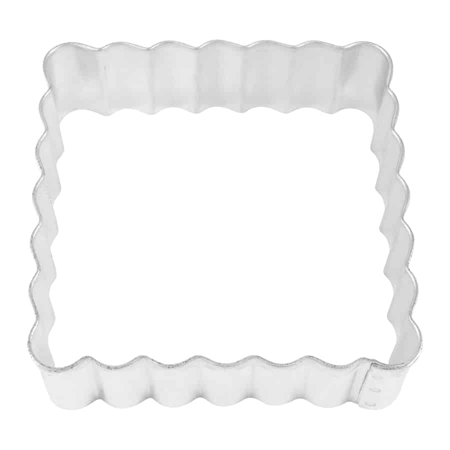 Square Fluted Cookie Cutter 2.75" - R&M