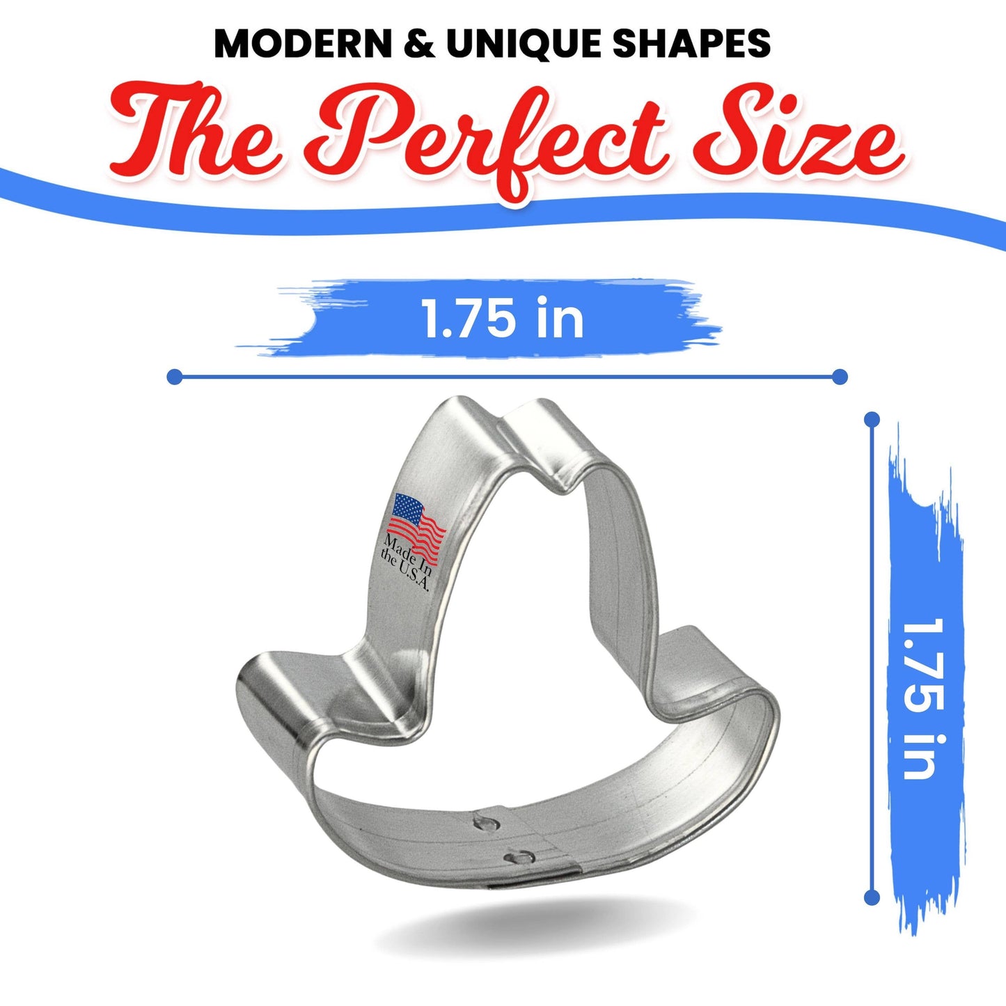 Mini Cowboy Hat Cookie Cutter, 1.75 "