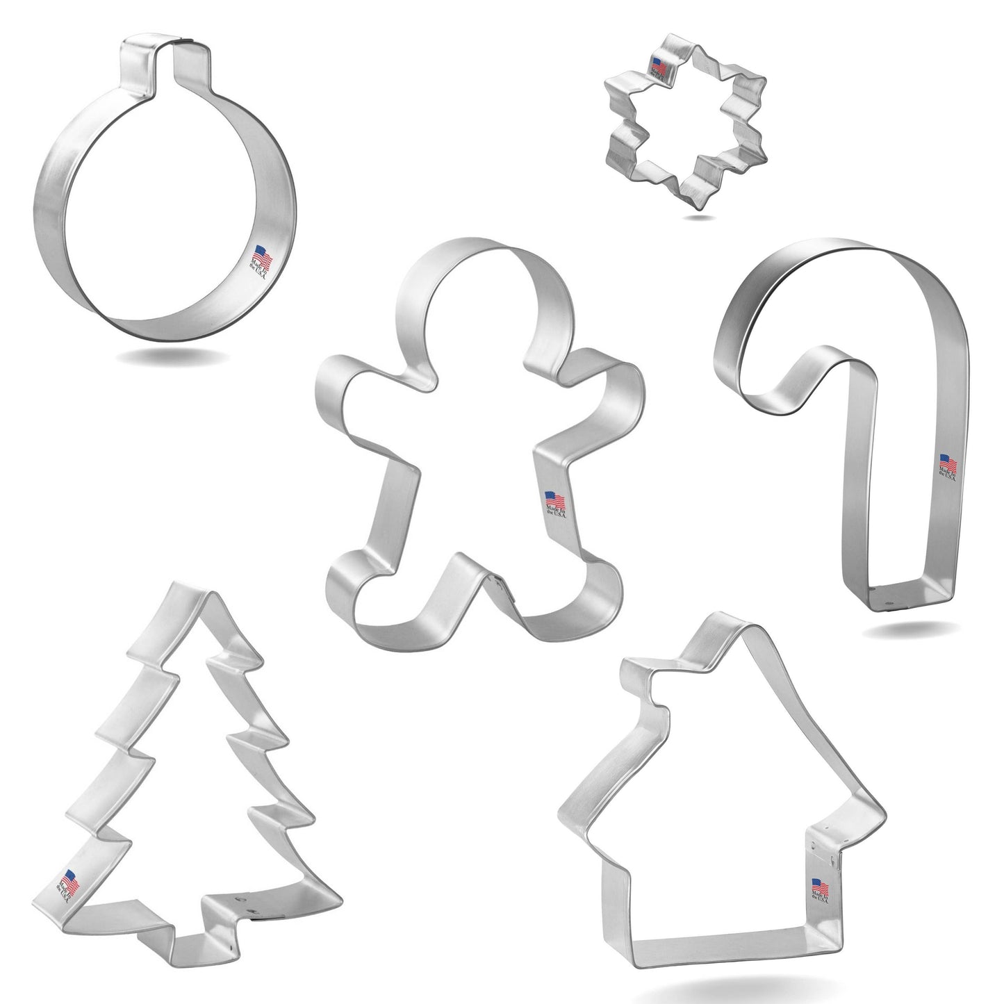 Christmas Essentials Cookie Cutter 6 Pc Set