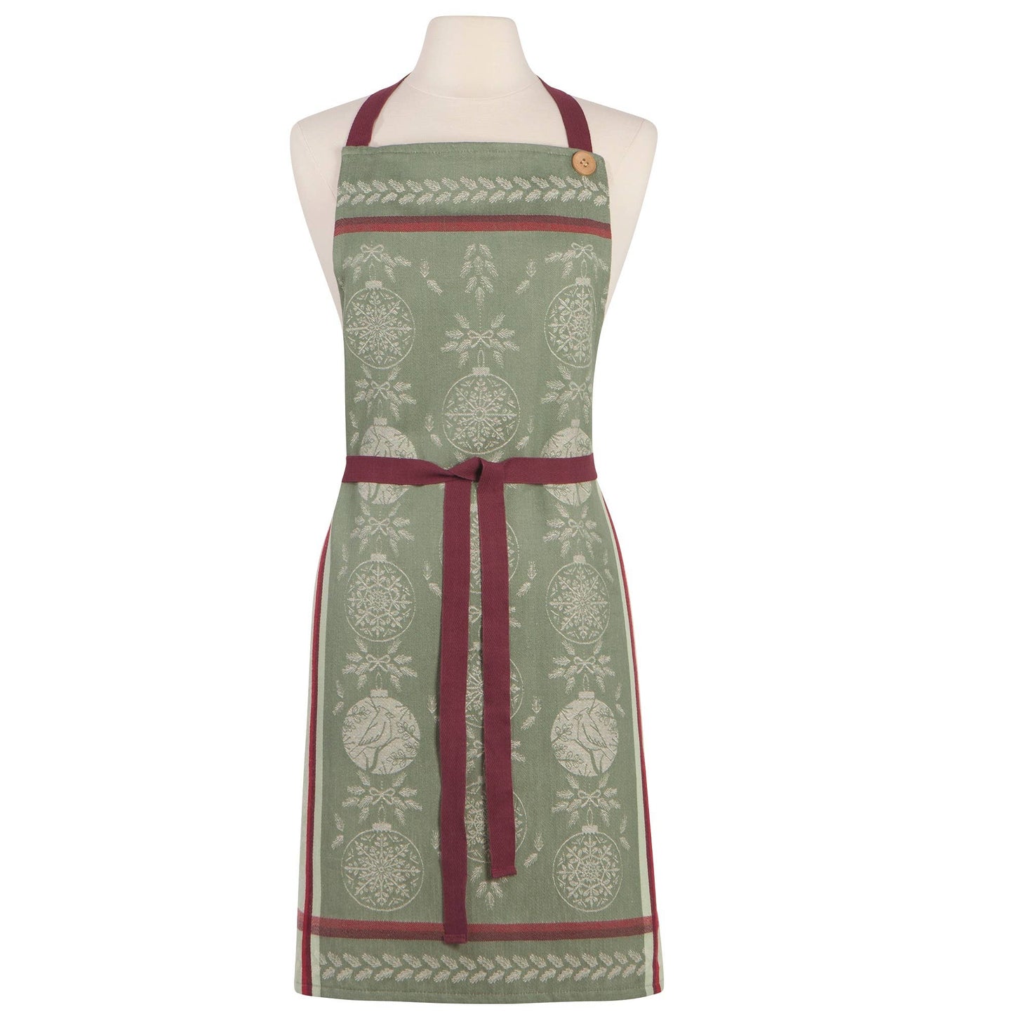 Good Tidings Christmas Jacquard Apron - Now Designs by Danica
