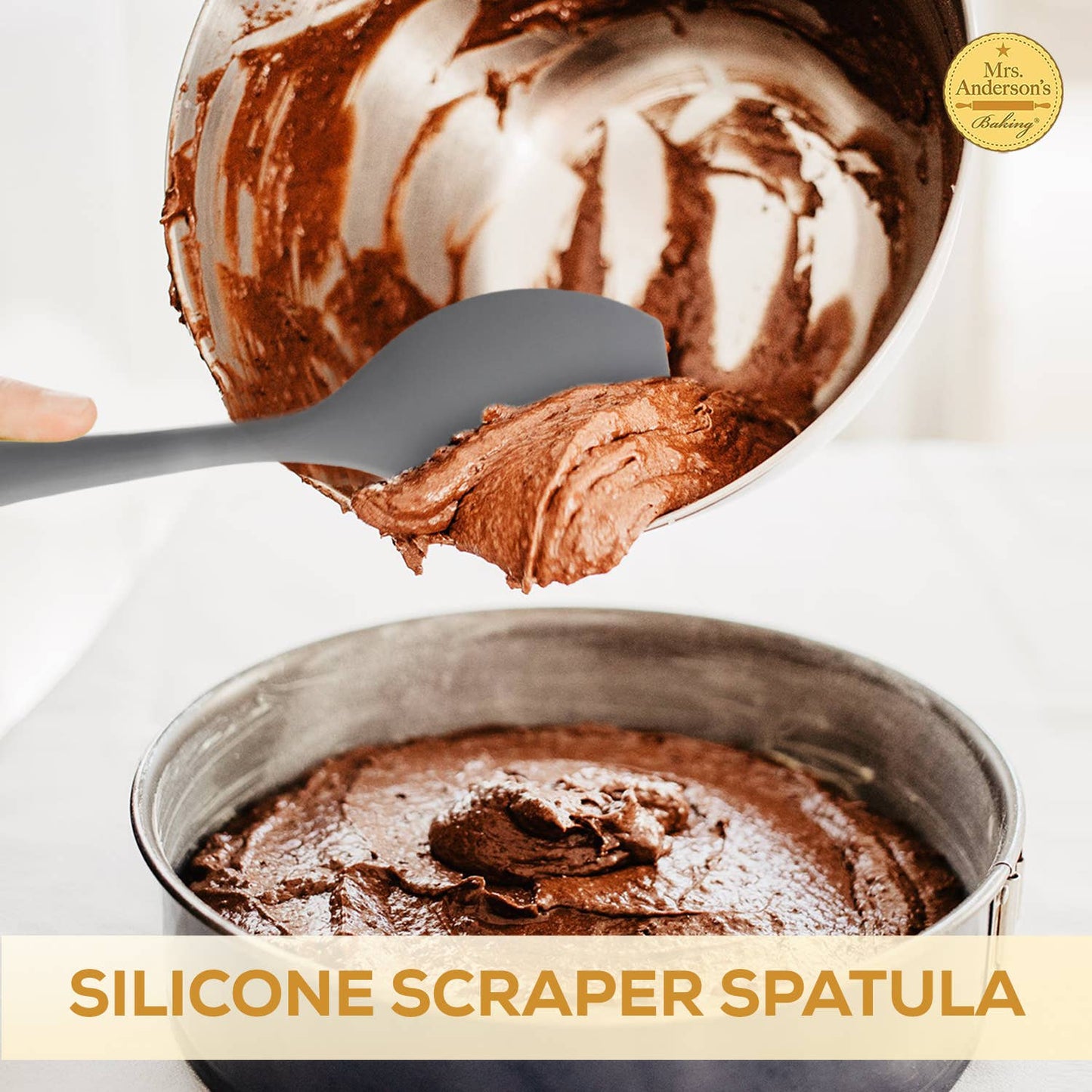 Mrs. Anderson's Baking Silicone Spatula Scraper - HIC Kitchen
