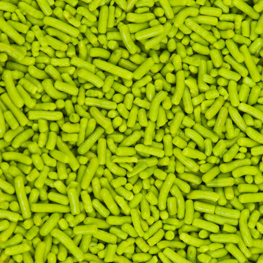 Nature’s Colors Bright Green Sprinkles - India Tree