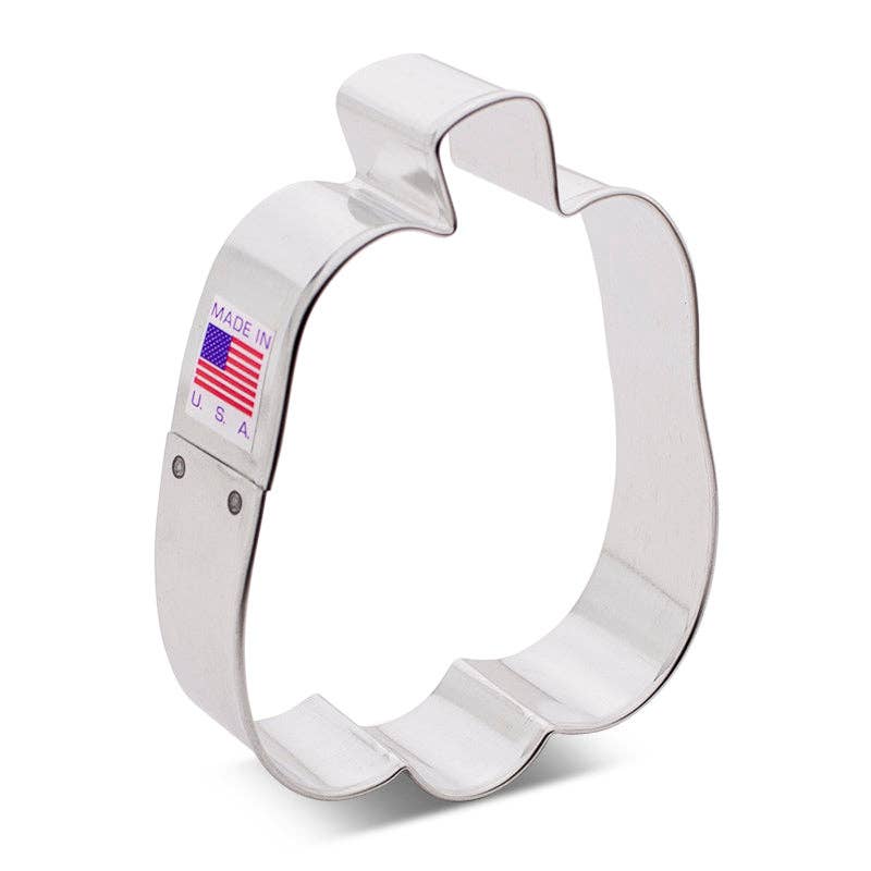 Tall Pumpkin Cookie Cutter, 4"- Ann Clark