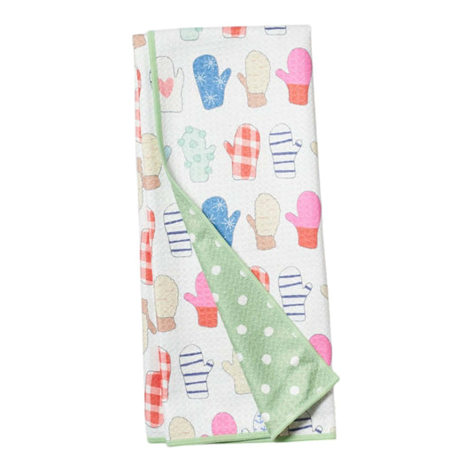 Once Again Home Co. - Anywhere Towel Reversible- Sara Fitz Mitten