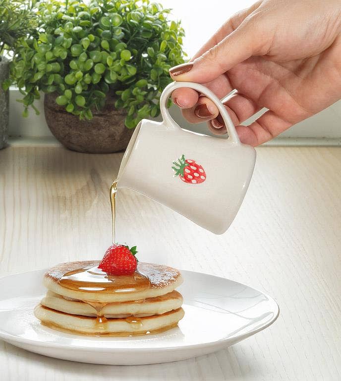 Strawberry Mini Jug-3"H(5oz)- Abbott