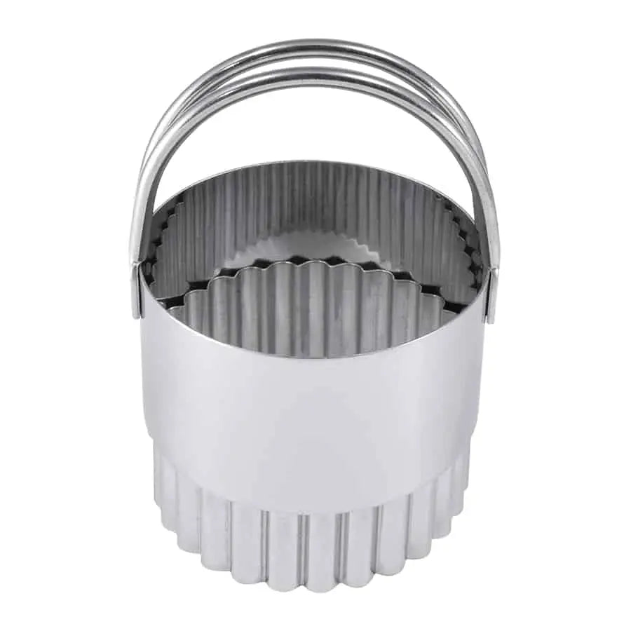 2" Fluted Biscuit Cutter with Handle, S/S- R&M