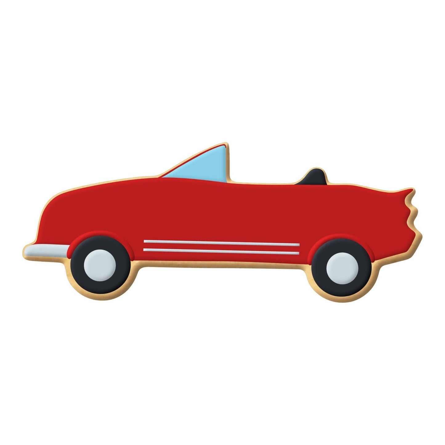 Convertible Car Cookie Cutter, 4.5"