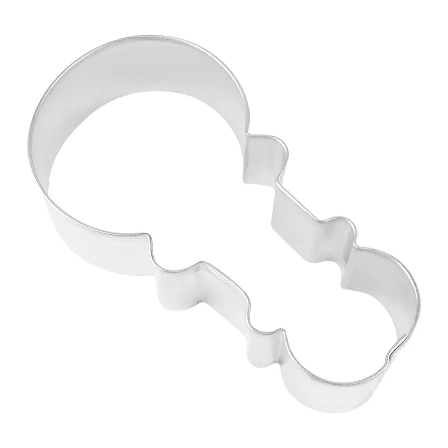 Baby Rattle Cookie Cutter, 4"- R&M