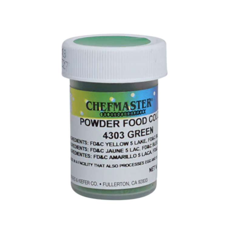 Green Powdered Food Coloring, 3 grams- Chefmaster