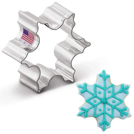 Small Snowflake Cookie Cutter 2.5" - Ann Clark