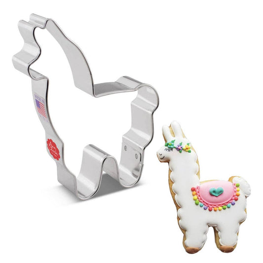 Llama Cookie Cutter, 4.5"- Ann Clark