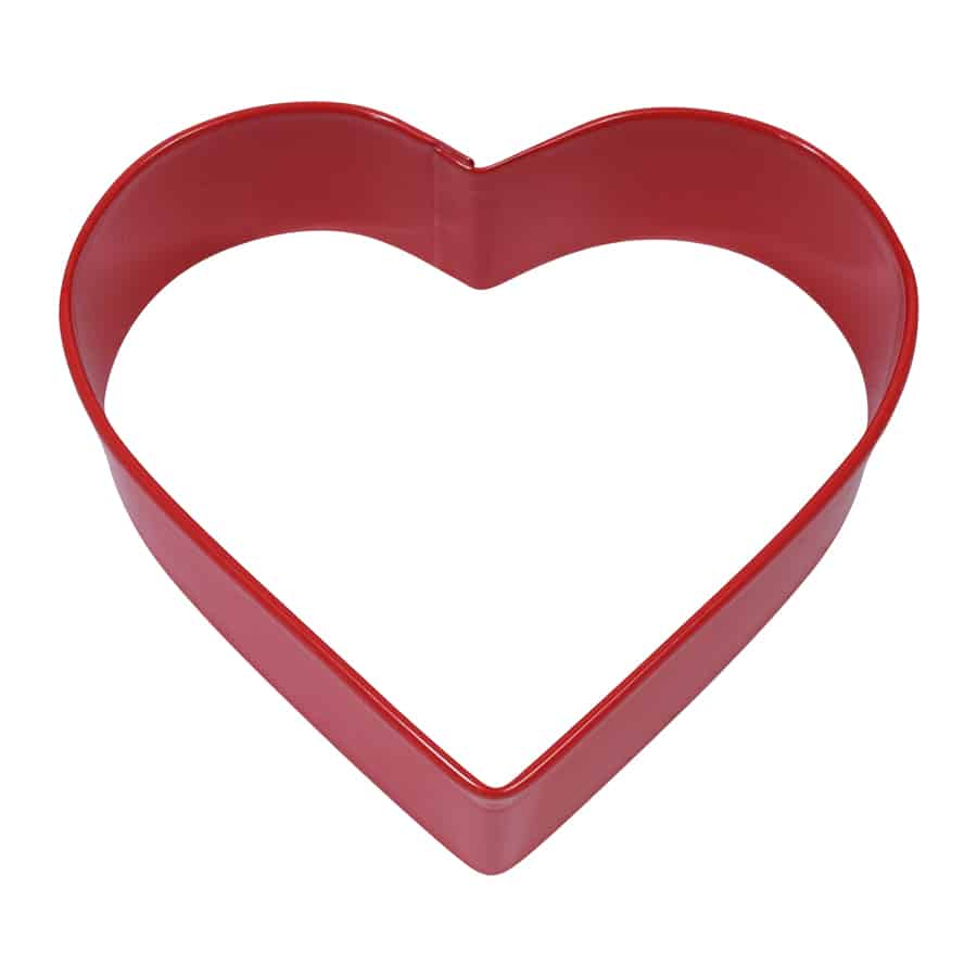 Heart Cookie Cutter Red, 3.25" - R&M