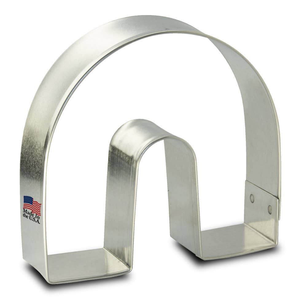 Rainbow/ Horseshoe Cookie Cutter, 3"