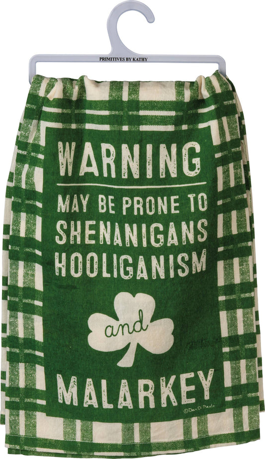 May Be Prone To Shenanigans Kitchen Towel - Primitives by Kathy