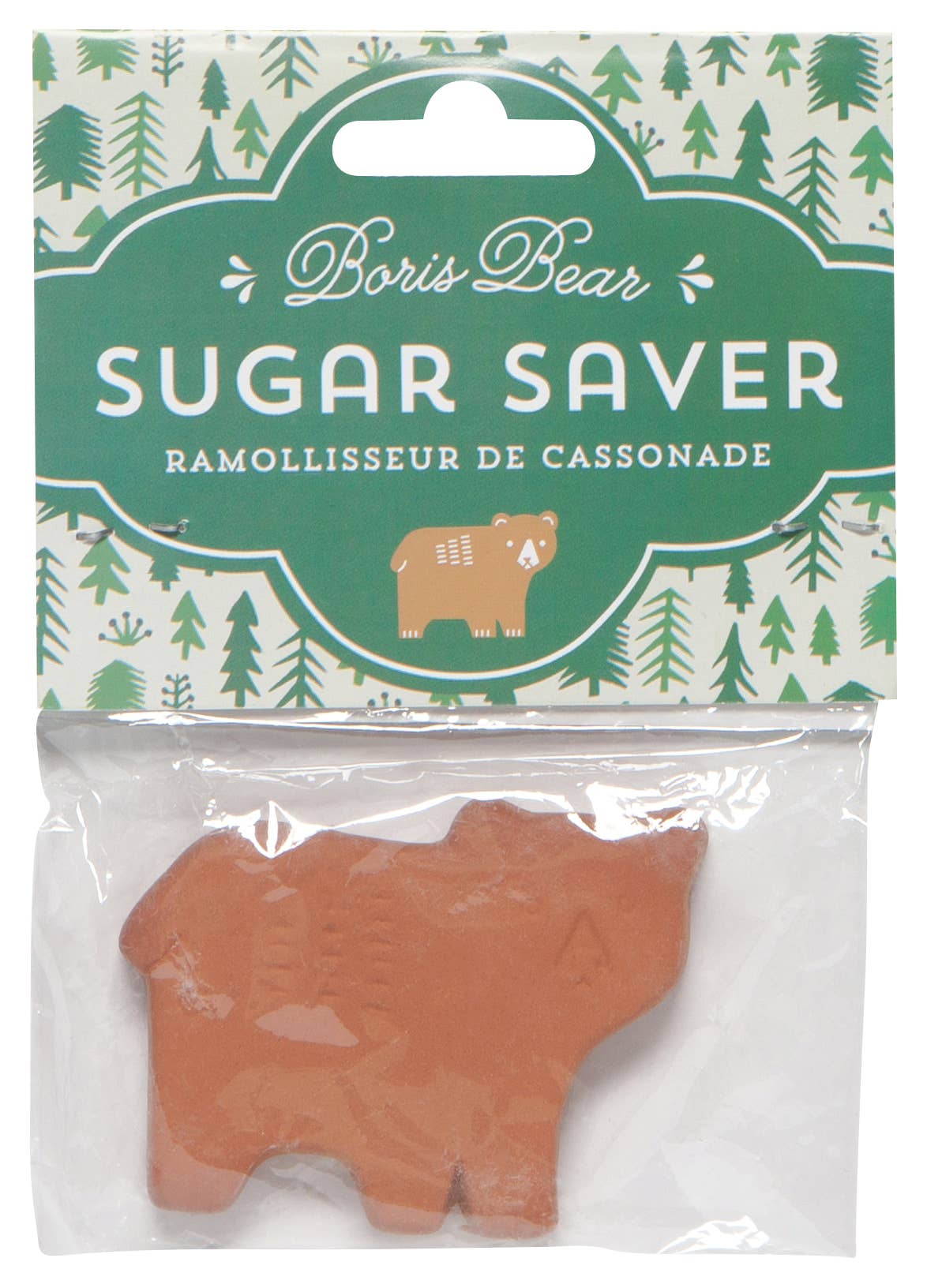 Boris Bear Terracotta Sugar Saver - Now Designs by Danica